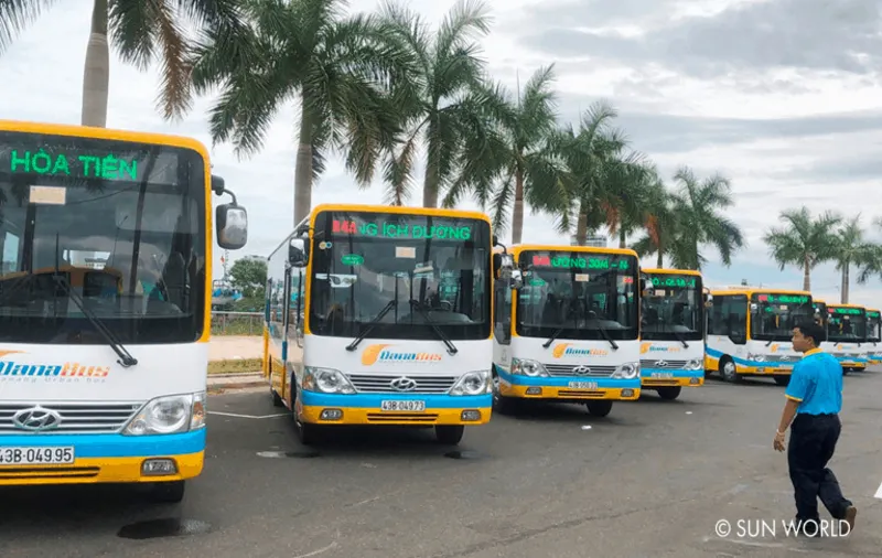 shuttle bus danang to ba na hills