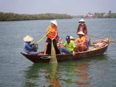 hoi an sunrise fish market