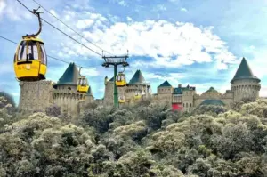 Ba Na cable car promotes Danang tourism development